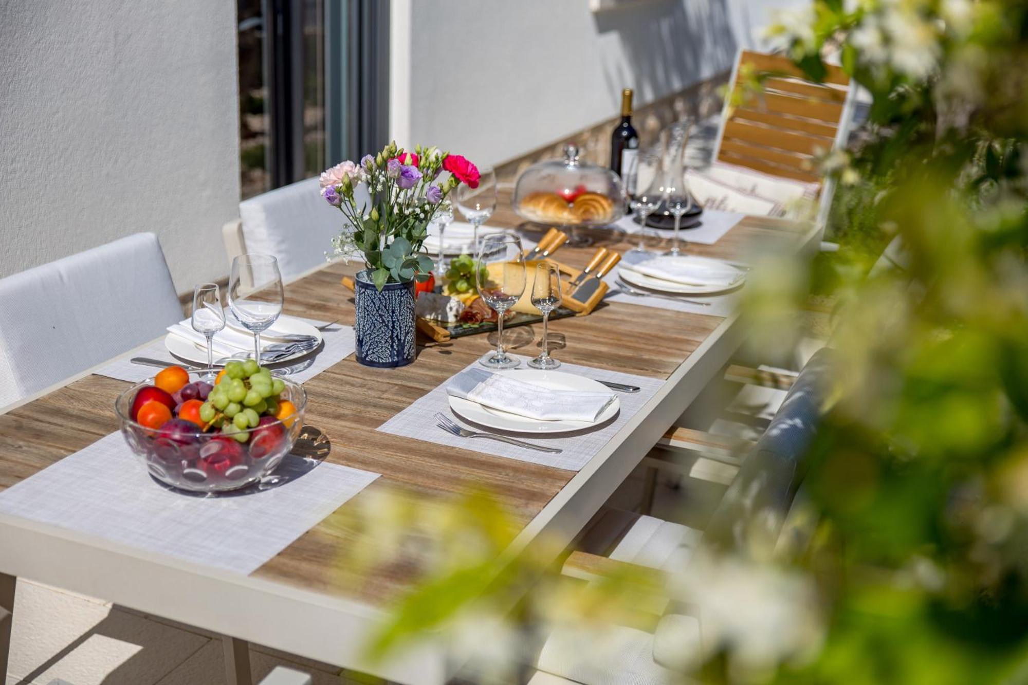 Luxury Apartment Hyperion With Private Pool And Garden Муртер Экстерьер фото