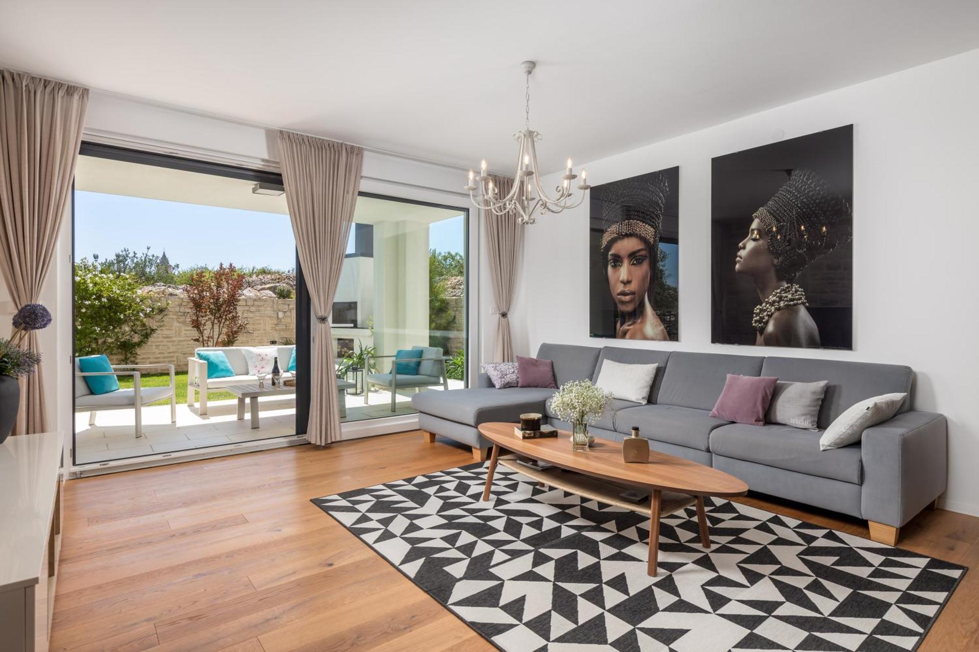 Luxury Apartment Hyperion With Private Pool And Garden Муртер Экстерьер фото